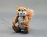 (image for) Dollhouse Scale Model Squirrel by Alice Zinn