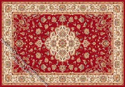 (image for) Dollhouse Scale Model Medium Sized Traditional Rug