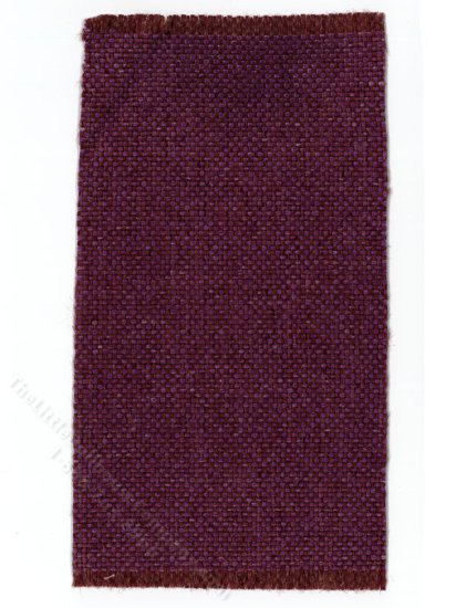 (image for) Miniature Purple Woven Rug for Dollhouses