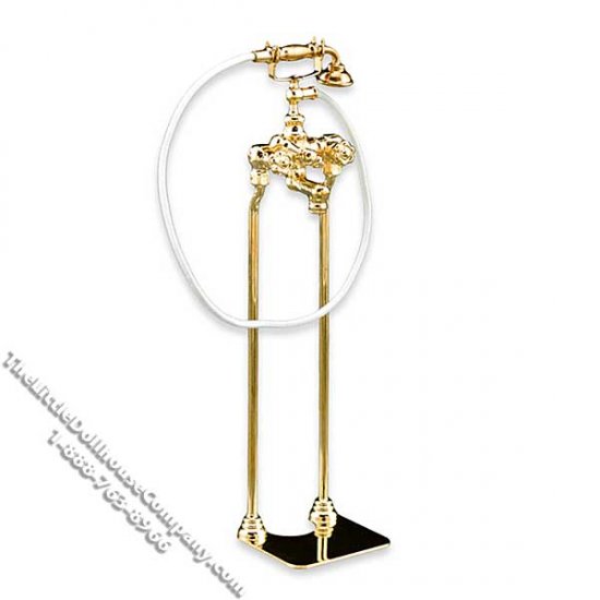 (image for) Miniature Standing Metal Faucet Unit for Dollhouses