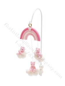 (image for) Miniature Baby Crib Mobile for Dollhouses
