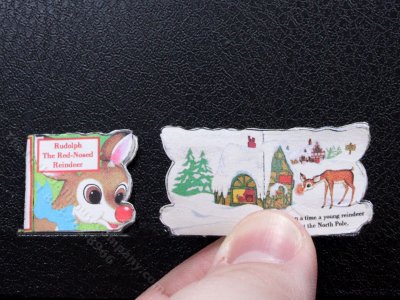 (image for) Miniature Children's Book: Rudolph the Red-Nosed Reindeer