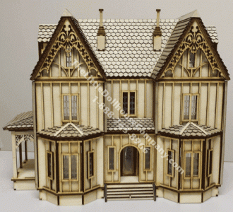 (image for) Quarter Scale Kristiana Tudor Dollhouse Kit
