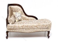 (image for) Dollhouse Miniature Chaise by Judith Blondell