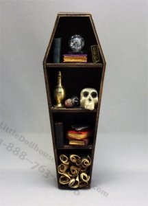 (image for) Miniature Filled Coffin Shelf