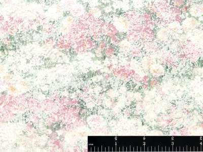 (image for) Textured Pink Flower Field Miniature Wallpaper for Dollhouses