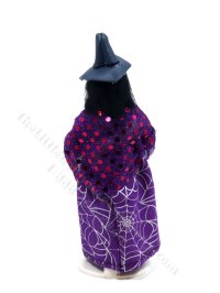(image for) Miniature Handcrafted Vintage Spider Witch Doll by Detta's Darling Dolls