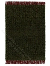 (image for) Miniature Forest Green Thatch Rug