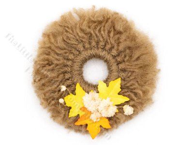 (image for) Miniature Fall Wreath for Dollhouses