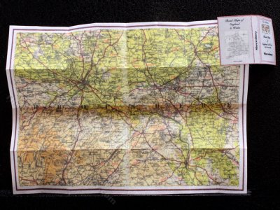 (image for) Miniature Map of Shrewsbury for Dollhouses