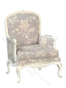 (image for) Miniature Louis XV Armchair - White
