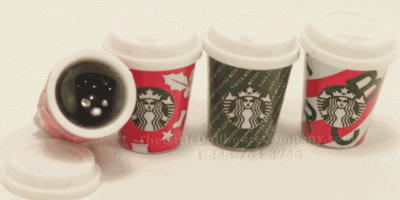(image for) Miniature Holiday Themed To Go Coffee