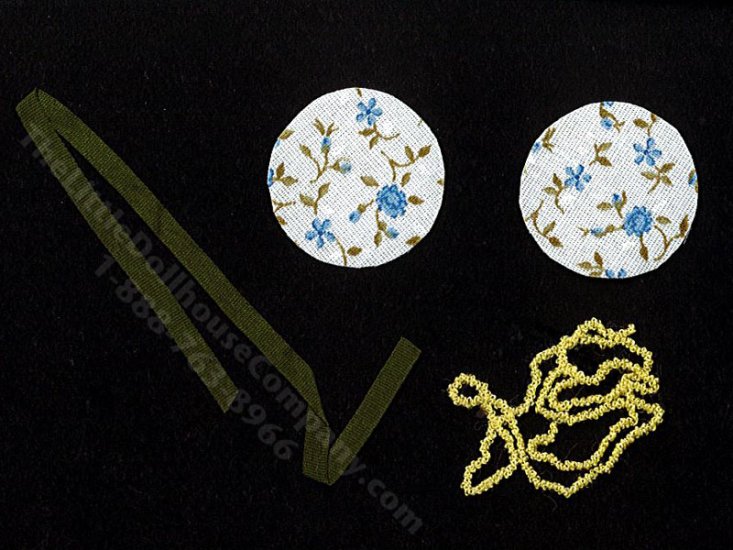(image for) Miniature Doily Case Kit for Dollhouses