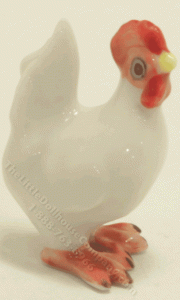 (image for) Miniature Porcelain Rooster
