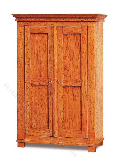 (image for) Miniature Wardrobe and Linen Closet Kit