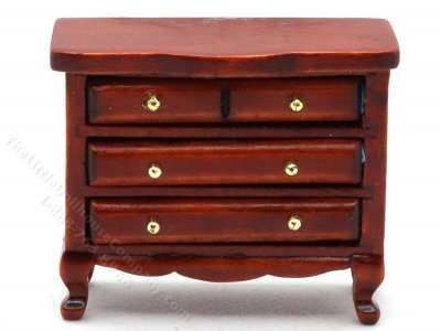 (image for) Half Scale Mahogany Dresser
