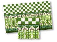 (image for) Dollhouse 1/2 Scale Model Green Wall Tiles