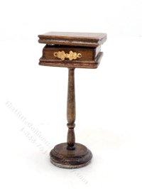 (image for) Miniature Victorian Sewing Box for Dollhouses