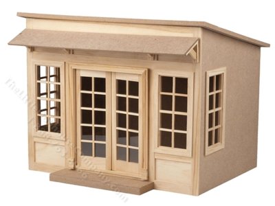 Serendipity Shed Dollhouse Kit [HWK 52019] | The Little Dollhouse