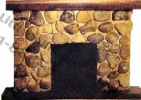 (image for) Colonial Dollhouse Fireplace