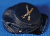 (image for) Miniature Hat, Civil War, Blue for Dollhouses