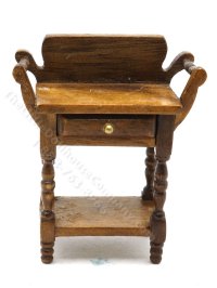 (image for) Miniature As-Is Walnut Wash Stand