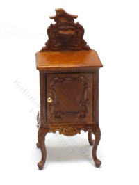 (image for) Miniature 6-Piece Walnut Art Nouveau Bedroom Set