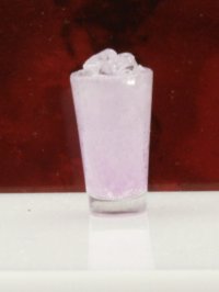 (image for) Miniature Pink Lemonade in Large Tumbler for Dollhouses