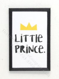 (image for) Miniature 'Little Prince' Print for Dollhouses
