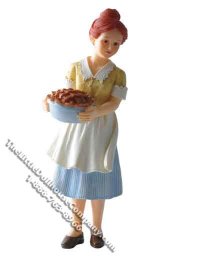 (image for) 1/12 Scale Mrs. Sherwood Resin Doll for Dollhouses