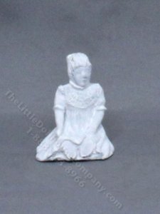 (image for) Miniature White Victorian Child Figurine