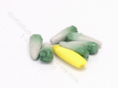 (image for) Dollhouse Scale Model Zucchini Squash