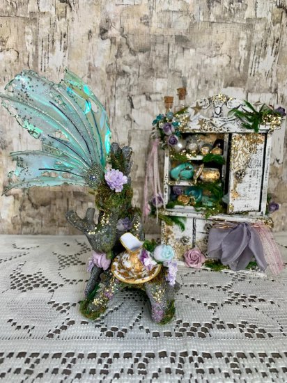(image for) Fairy Cabinet and Wings Set by Diana Wegner
