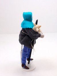(image for) Miniature Full Scale Medieval Farmer Doll