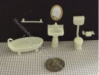 (image for) Quarter Scale 6pc Bathroom Set