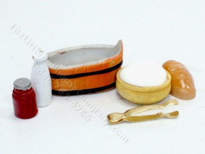 (image for) As-Is Miniature Assorted Kitchen Items for Dollhouses