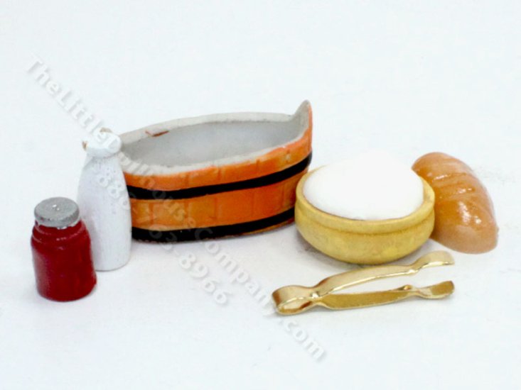 (image for) As-Is Miniature Assorted Kitchen Items for Dollhouses