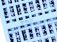 (image for) Miniature Modern Le Corbusier Petit Lounge Sofa in Blue Houndstooth by PRD Miniatures