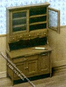 (image for) Miniature Kitchen Cabinet Kit for Dollhouses