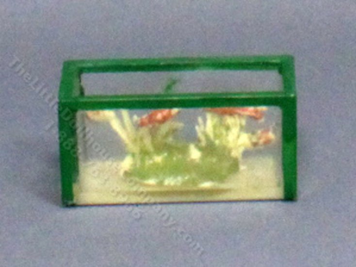 (image for) Vintage Miniature Fish Tank for Dollhouses