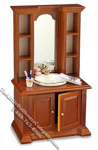 (image for) Miniature Bathroom Sink unit for Dollhouses
