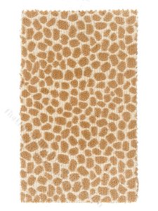 (image for) Dollhouse Scale Model Giraffe Print Rug