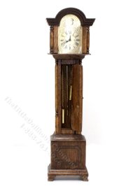 (image for) As Is Miniature Simon Willard Longcase Clock