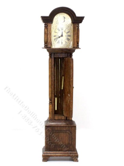 (image for) As Is Miniature Simon Willard Longcase Clock