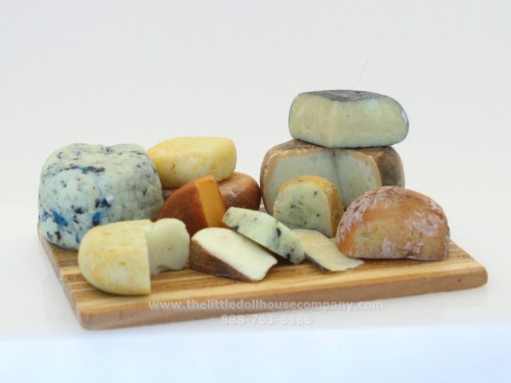(image for) Miniature Bread Board with Cheese