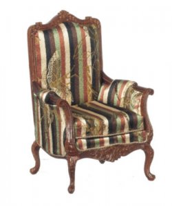 (image for) Miniature Victorian Walnut Armchair