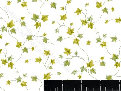 (image for) Ivy Pattern Miniature Wallpaper for Dollhouses