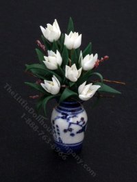 (image for) Dollhouse Miniature Flower Arrangement
