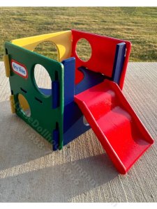 (image for) Miniature Tiny Tikes Play Gym for Dollhouses