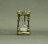 (image for) Miniature Brass Hourglass
